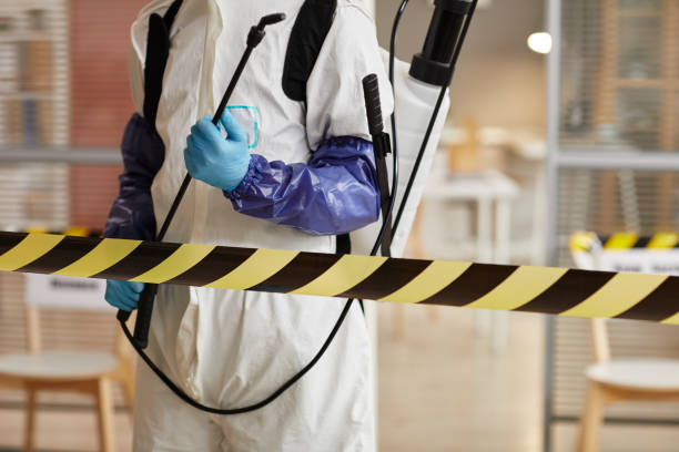 Professional Infectious Disease Decontamination technician working in Shepherd, TX